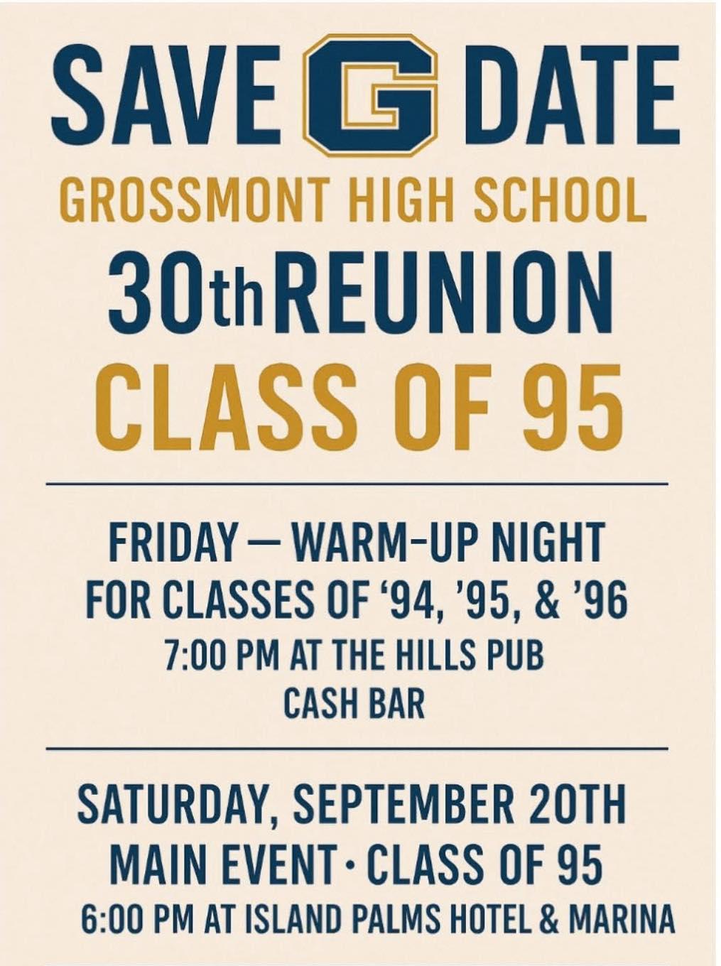 class of 1995 reunion