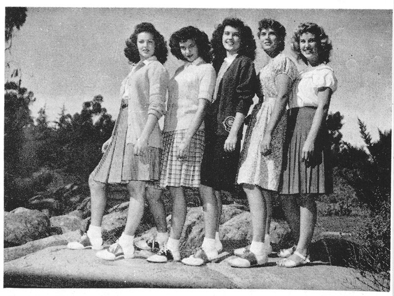 1947 Bobby Sock Girls > Footsteps - Grossmont High School Museum - Page #4