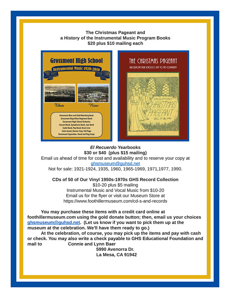 The Christmas Pageant and History of the Instrumental Music Program Books 2021 october newsletter3