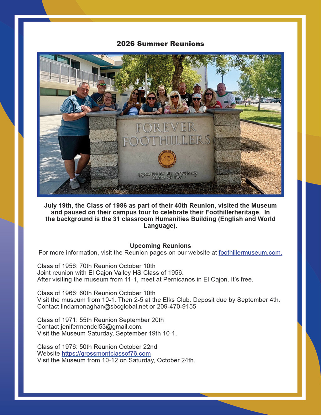 summer 2026 ghs newsletter