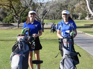 A Unique Golfing Duo
